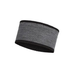 Buff - Crossknit Headband in Solid Black (reversed)