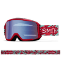 Smith Daredevil Goggles Crimson Swirled | Blue Sensor Mirror