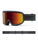 Smith Frontier Goggles Slate | Red Sol-X Mirror