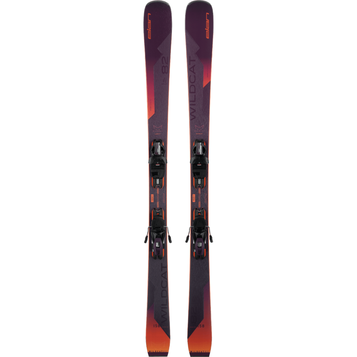 women's skis ELAN DELIGHT STYLE, Early rise rocker, LIGHT