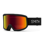 Smith - Frontier Goggles in Black || Red Sol-X Mirror