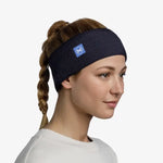 Buff - Crossknit Headband in Night Blue