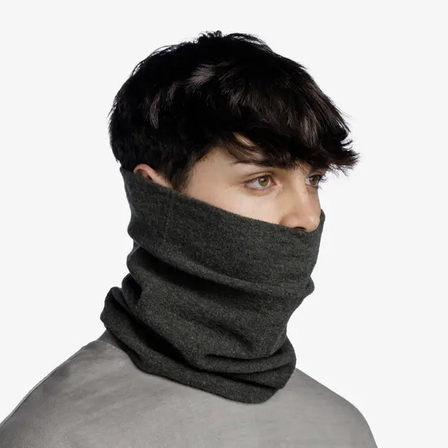 Buff - Merino Fleece Neckwear in Solid Cedar