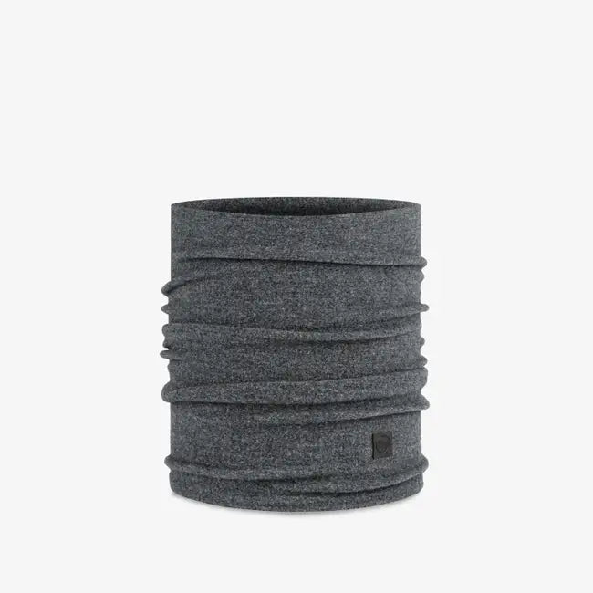 Buff - Merino Fleece Neckwear in Solid Grey