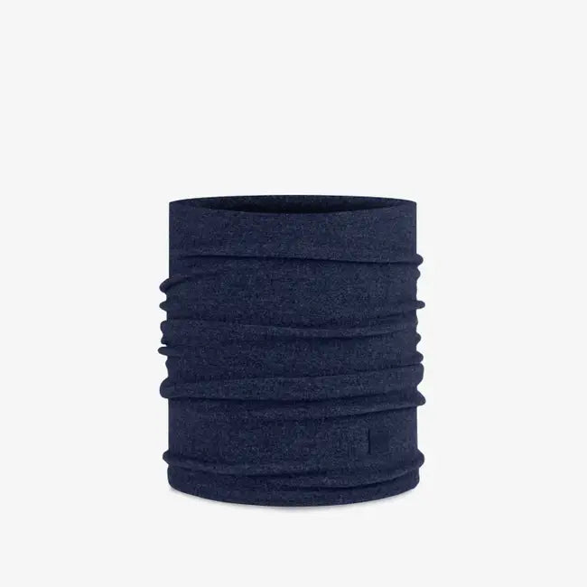 Buff - Merino Fleece Neckwear in Solid Navy