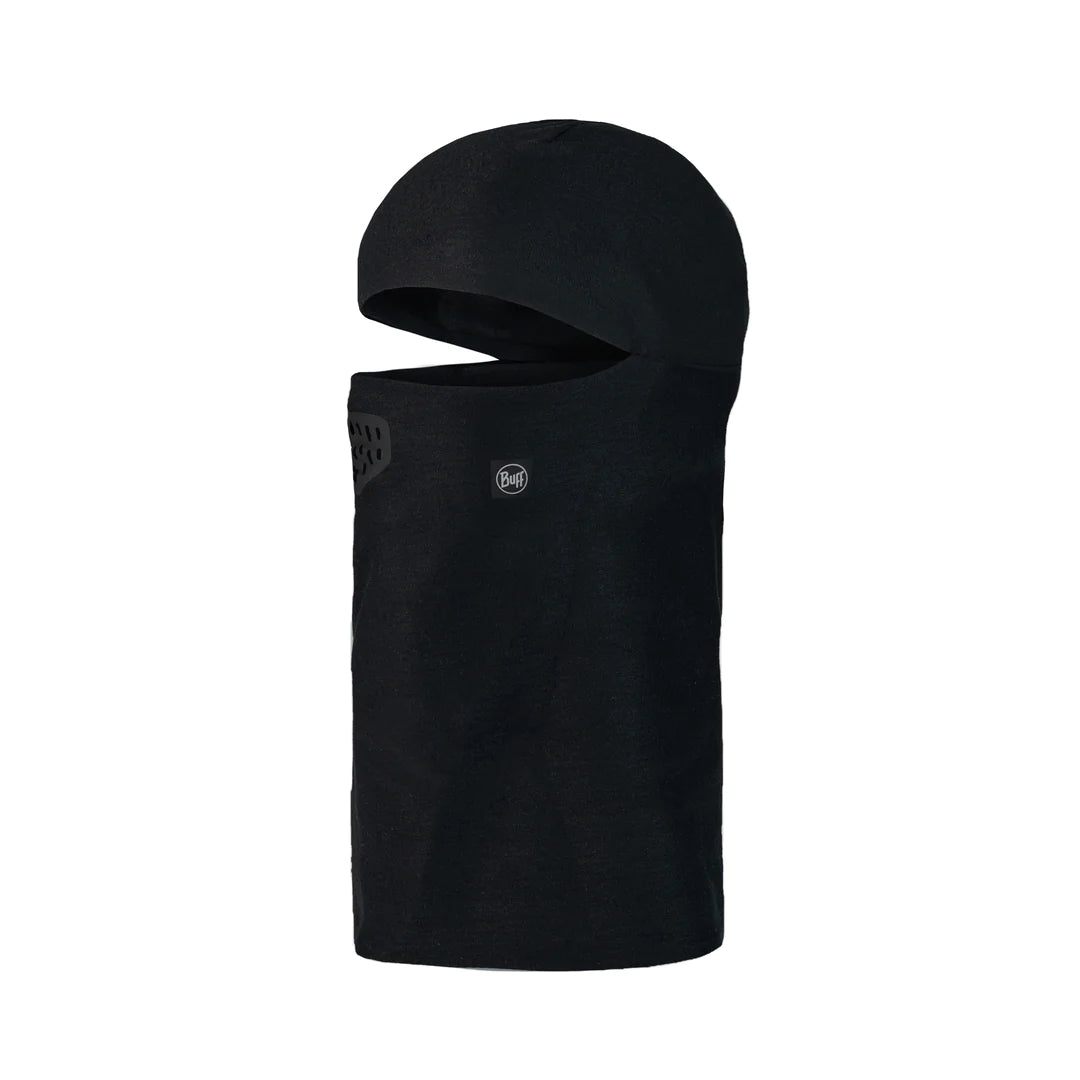 Buff - ThermoNet Hinged Balaclava Junior In Solid Black
