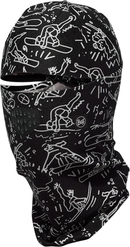 Buff - ThermoNet Hinged Balaclava Junior in Tivat Black