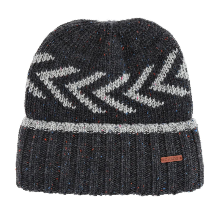 Chaos - Connect Beanie in Dark Grey