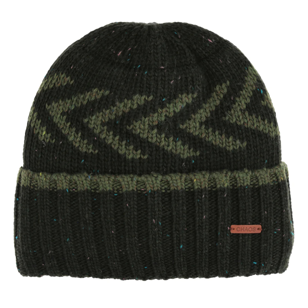 Chaos - Connect Beanie in Forest Green