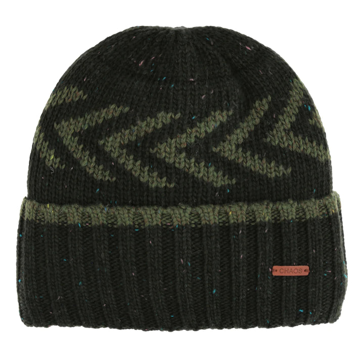 Chaos - Connect Beanie in Forest Green