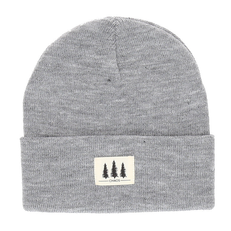 Chaos - Dakota 2 Beanie in Light Heather Grey
