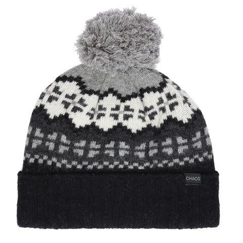 Chaos - Howe Sound Beanie in Heather Black