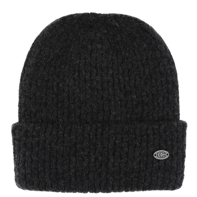 Chaos - Juliette Beanie in Heather Black