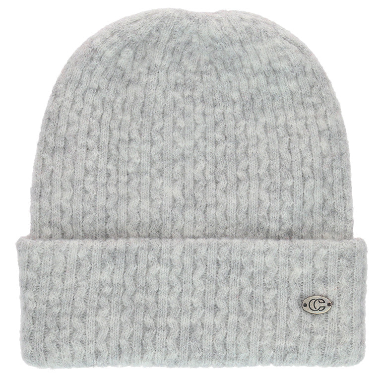 Chaos - Juliette Beanie in Light Heather Grey
