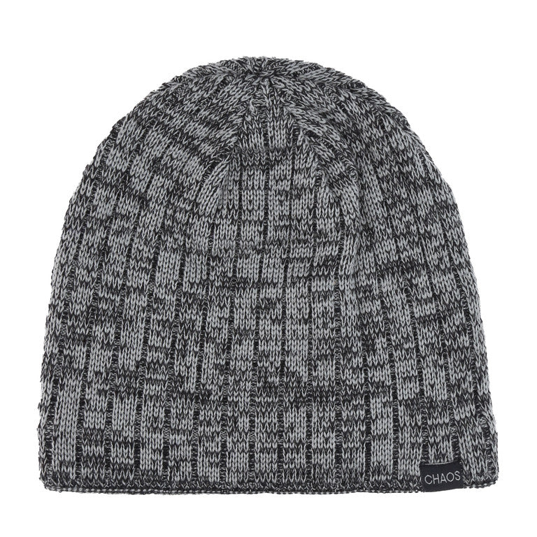 Chaos - Mixed Technician Beanie in Medium Heather Grey