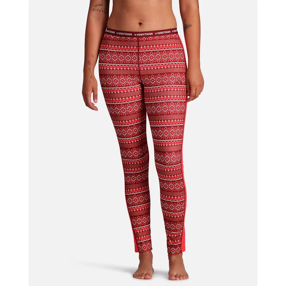 Kari Traa - Lune Baselayer Pants in Heat