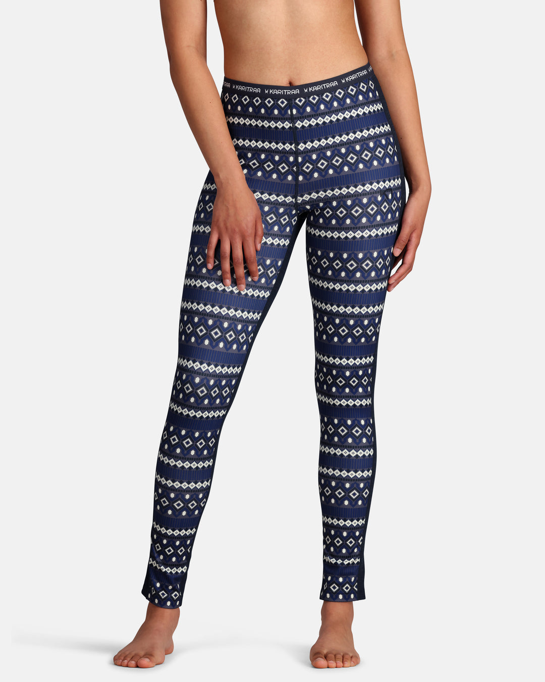 Kari Traa - Lune Baselayer Pants in Azure