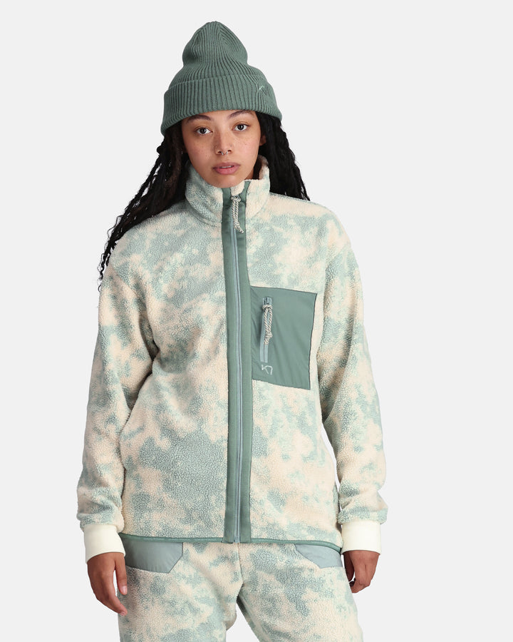 Kari Traa - Ane Pile Jacket in Natural White