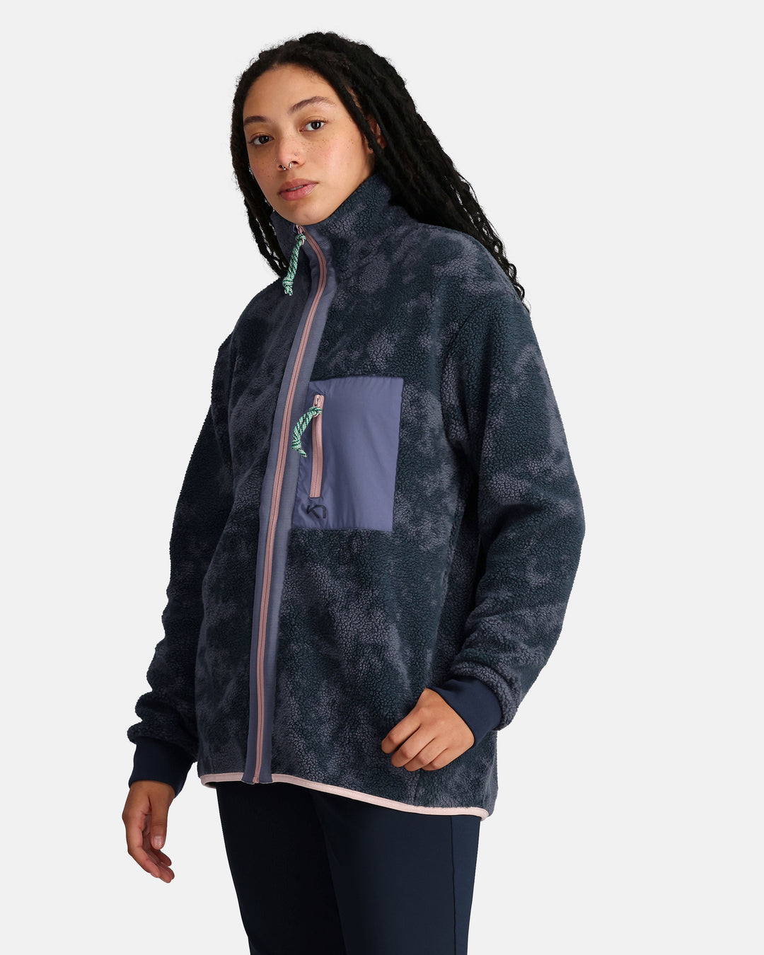 Kari Traa - Ane Pile Jacket in Royal