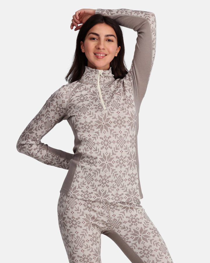 Kari Traa - Edith Half Zip in Grey