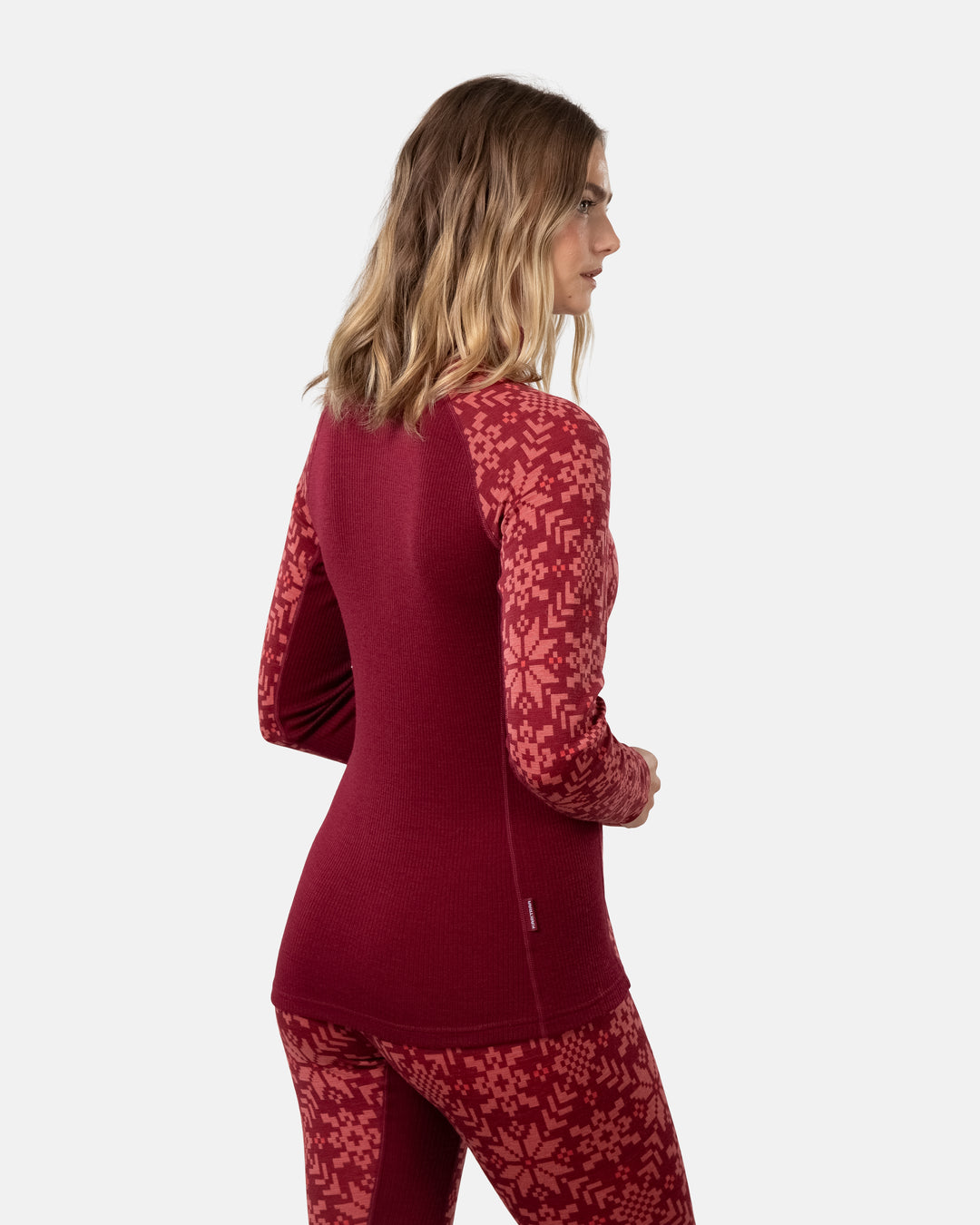 Kari Traa - Edith Half Zip in Rouge