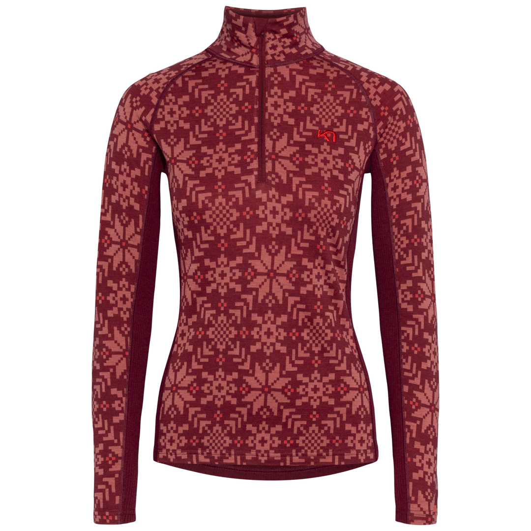 Kari Traa - Edith Half Zip in Rouge