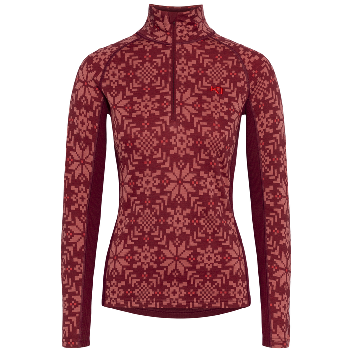 Kari Traa - Edith Half Zip in Rouge