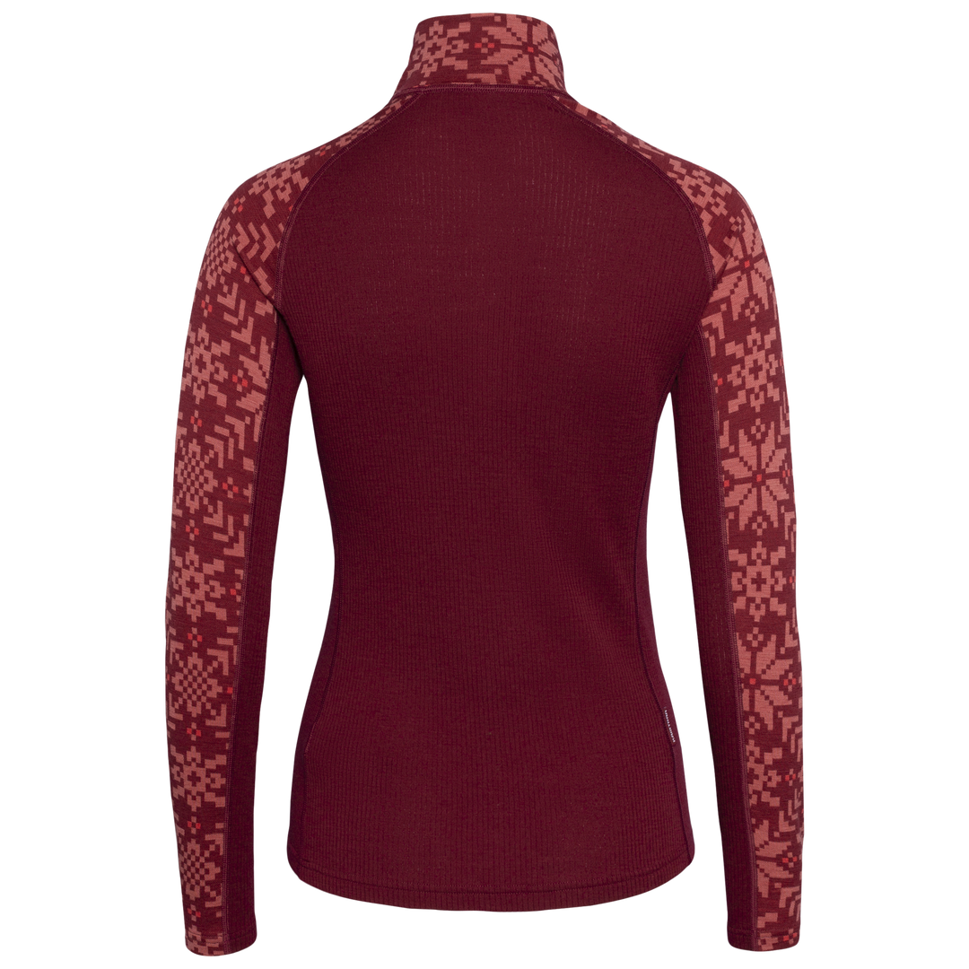 Kari Traa - Edith Half Zip in Rouge