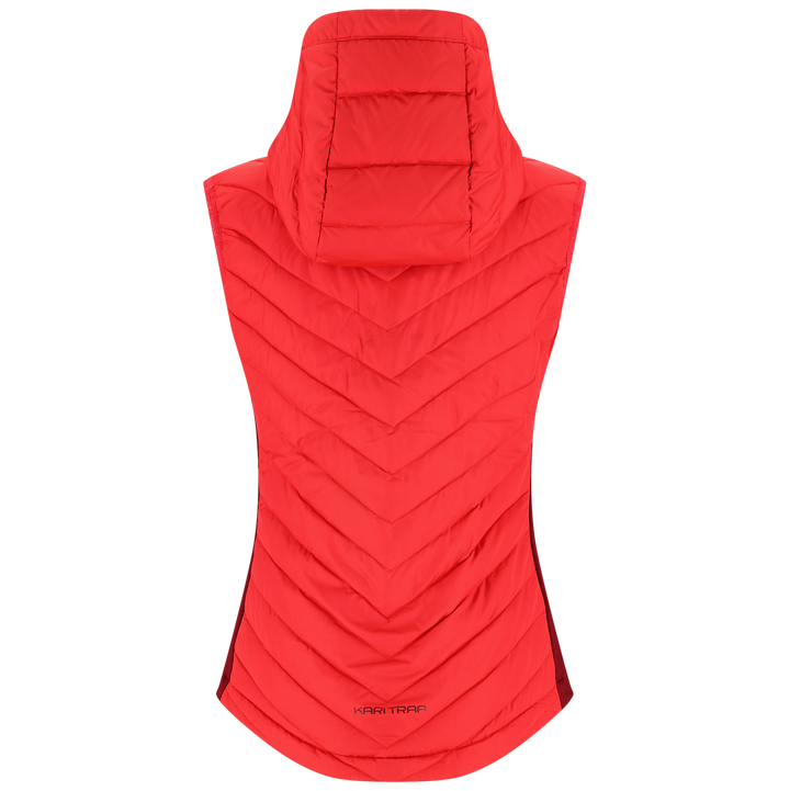 Kari Traa - Eva Down Vest in Heat Red