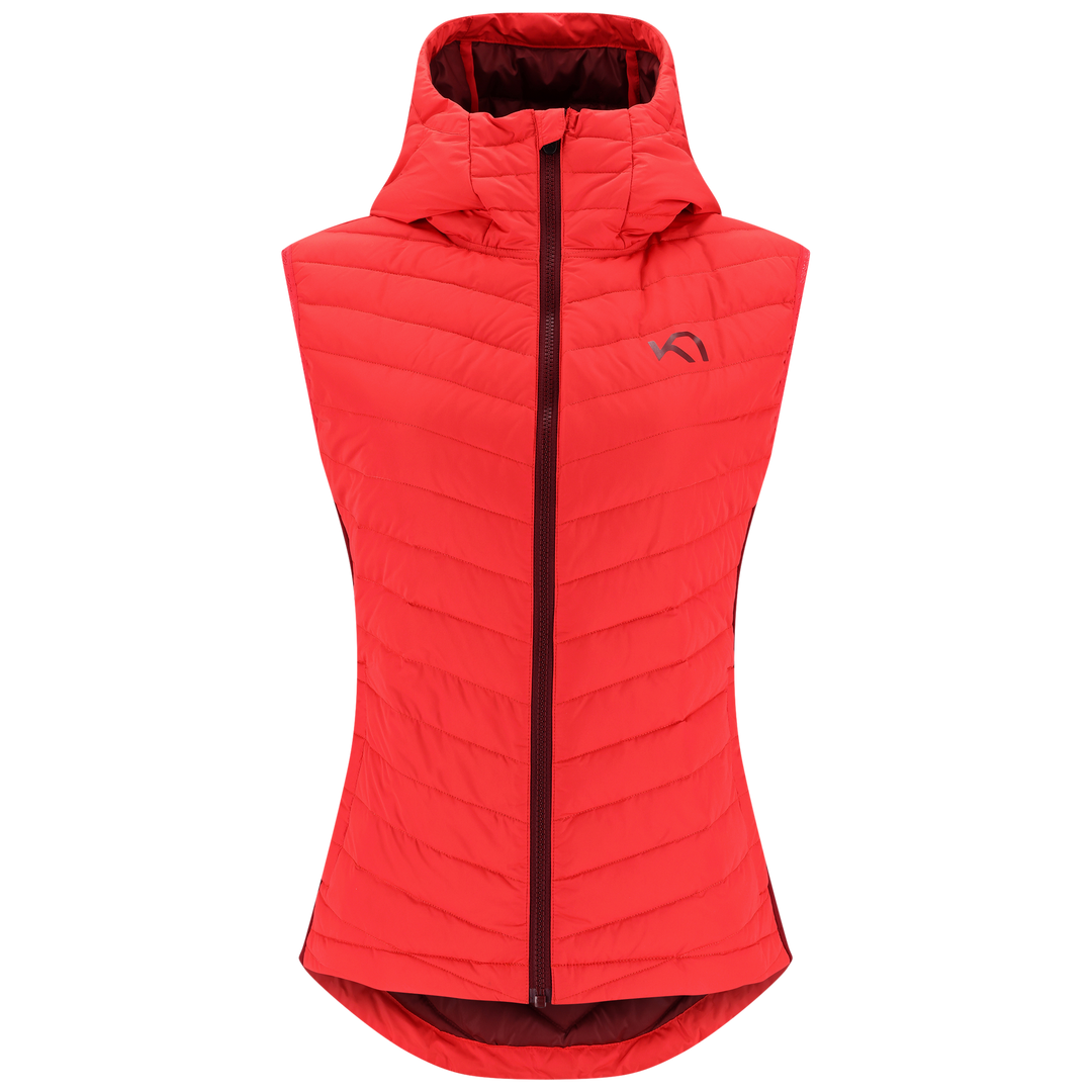 Kari Traa - Eva Down Vest in Heat Red