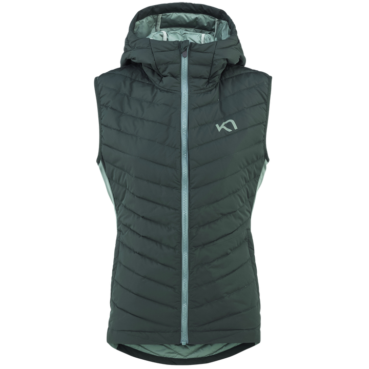 Kari Traa - Eva Down Vest in Pine Green
