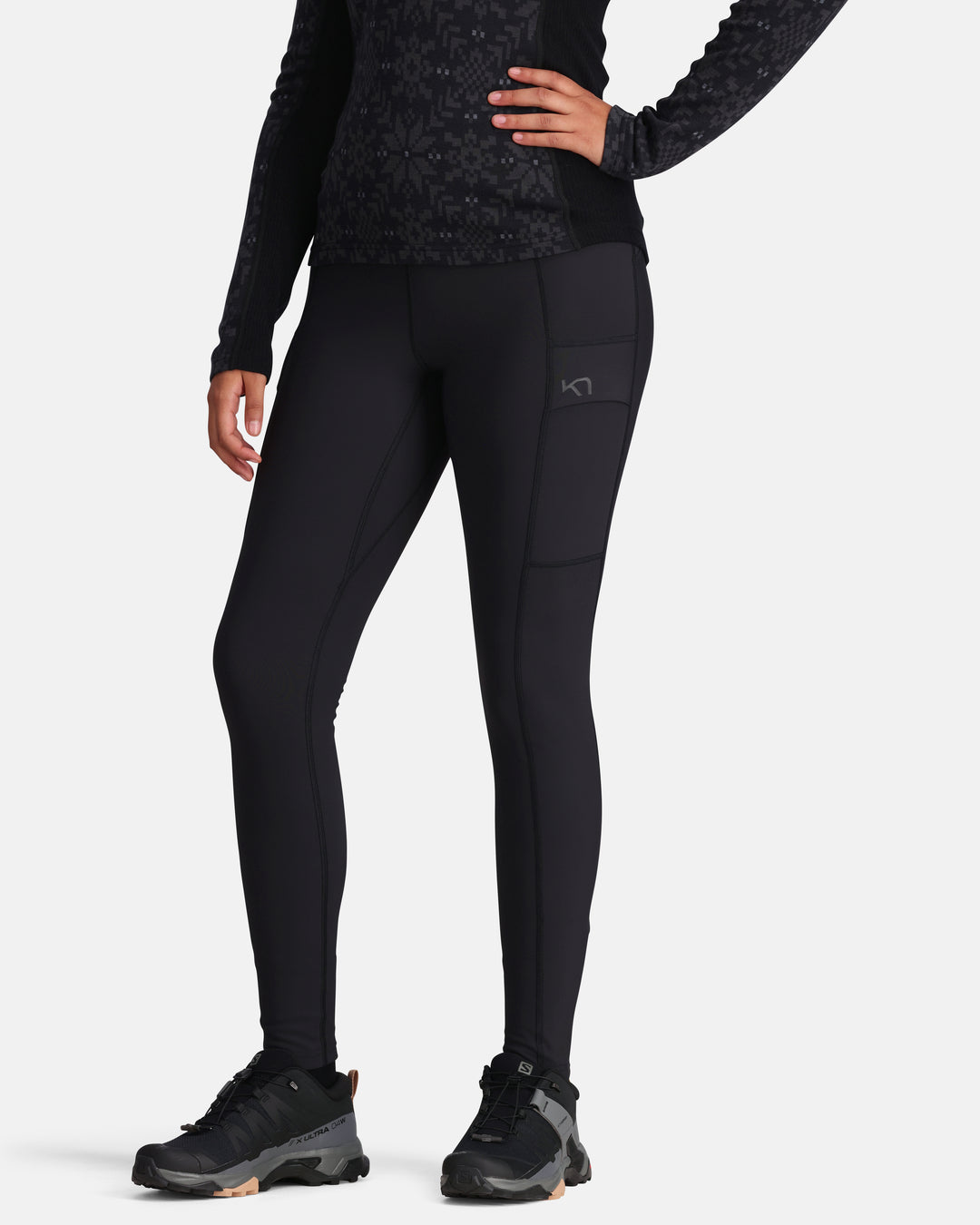Kari Traa - Ruth Thermal Tights in Black