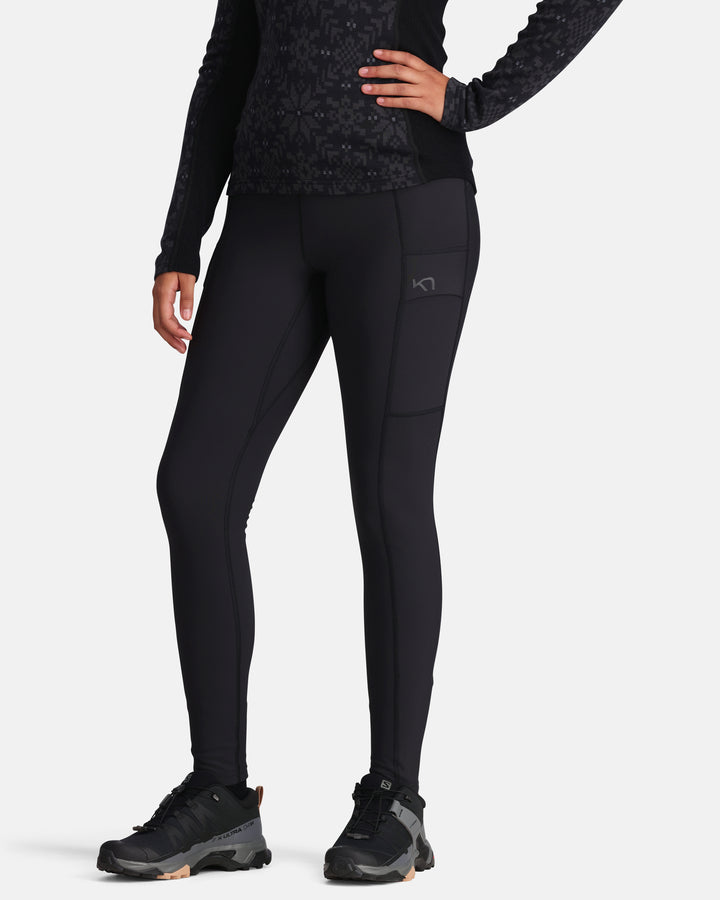 Kari Traa - Ruth Thermal Tights in Black