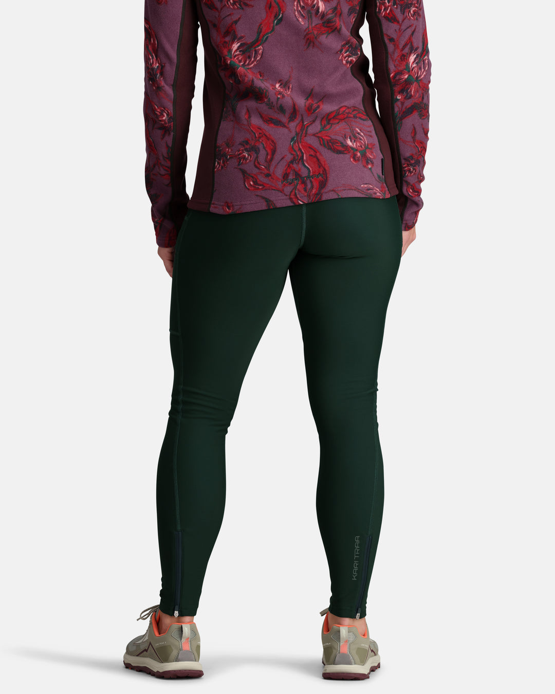 Kari Traa - Ruth Thermal Tights in Pine Green