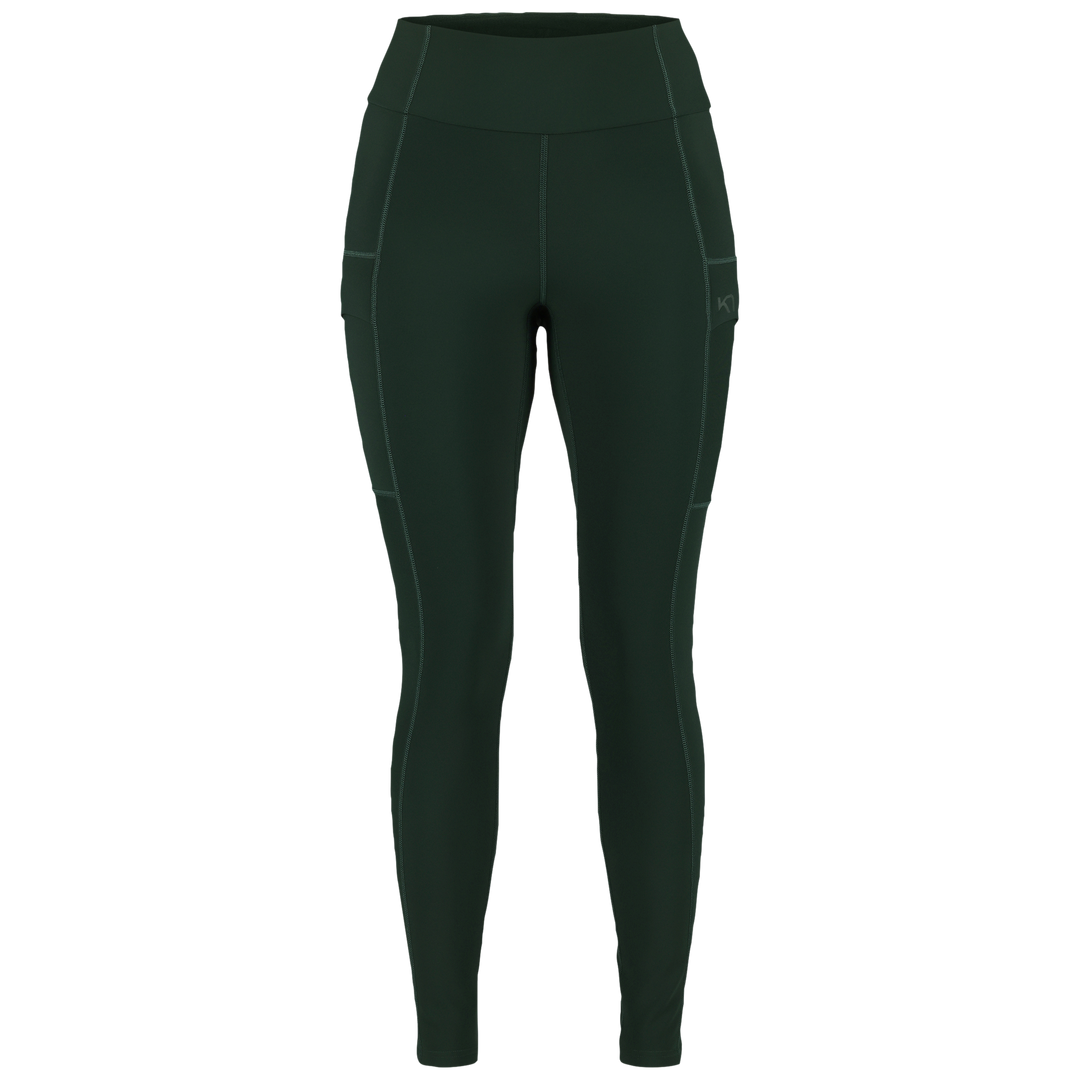 Kari Traa - Ruth Thermal Tights in Pine Green
