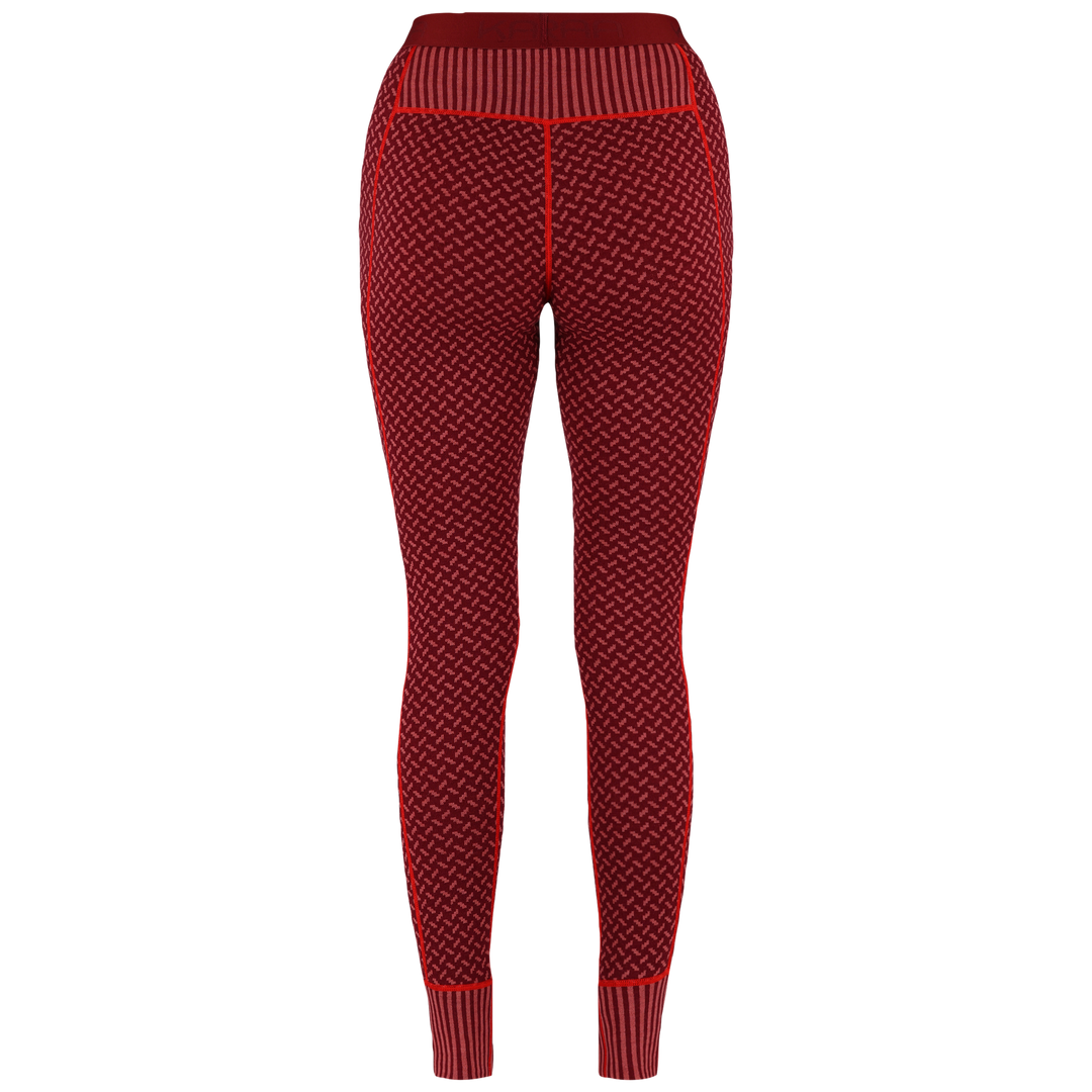 Kari Traa - Smekker Baselayer Pants 100% Merino in Rouge Pink