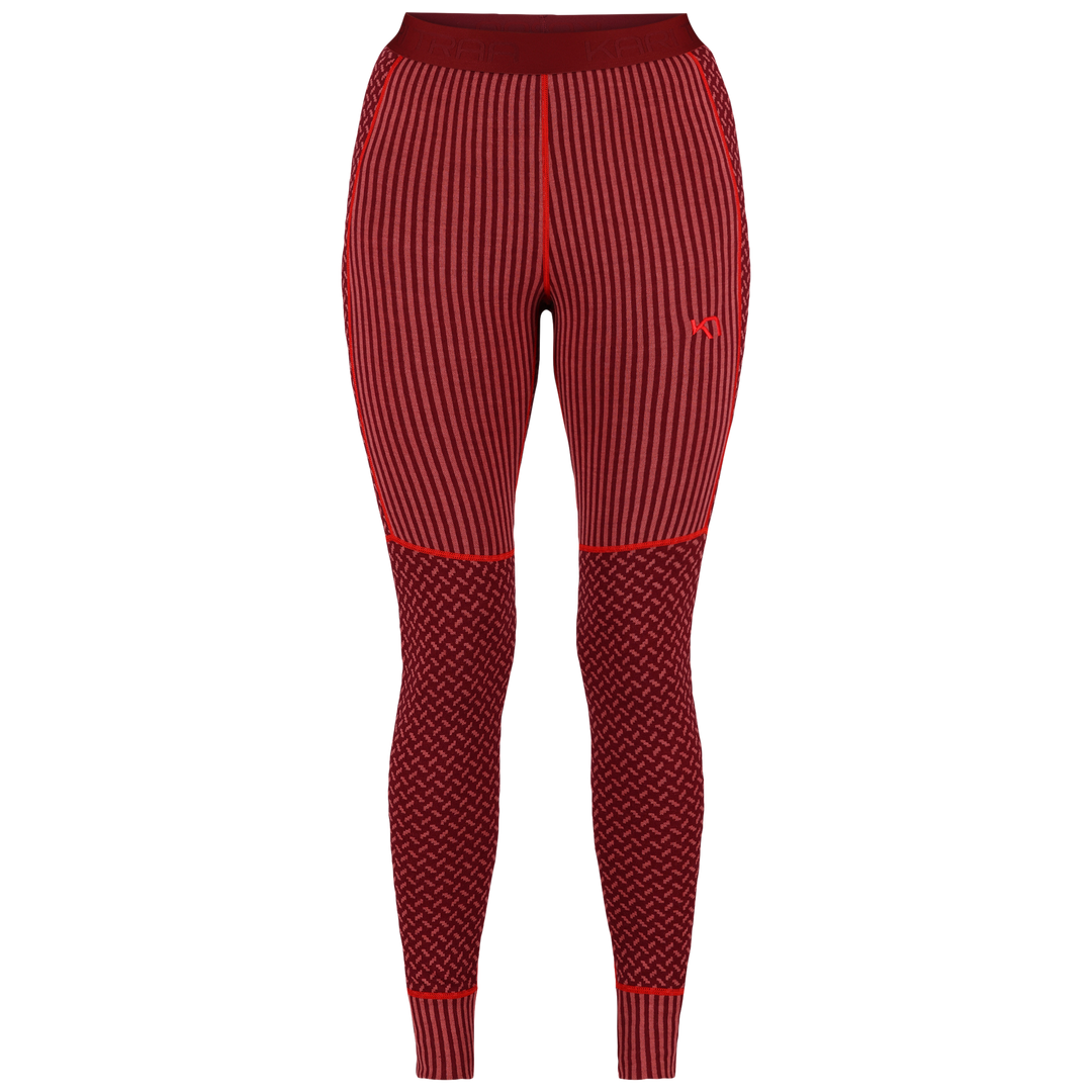 Kari Traa - Smekker Baselayer Pants 100% Merino in Rouge Pink