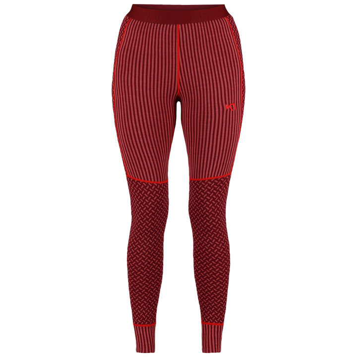 Kari Traa - Smekker Baselayer Pants 100% Merino in Rouge Pink