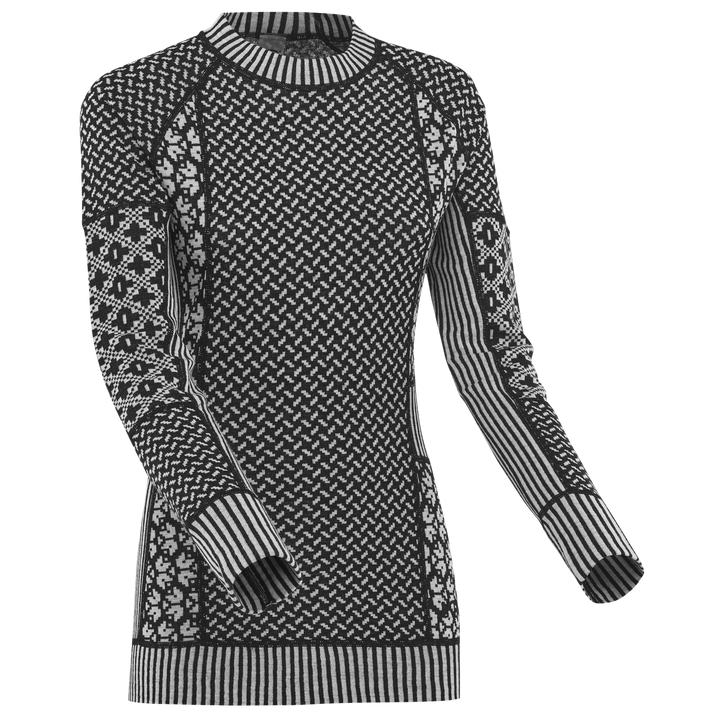 Kari Traa - Smekker Long Sleeve Baselayer 100% Merino in Black