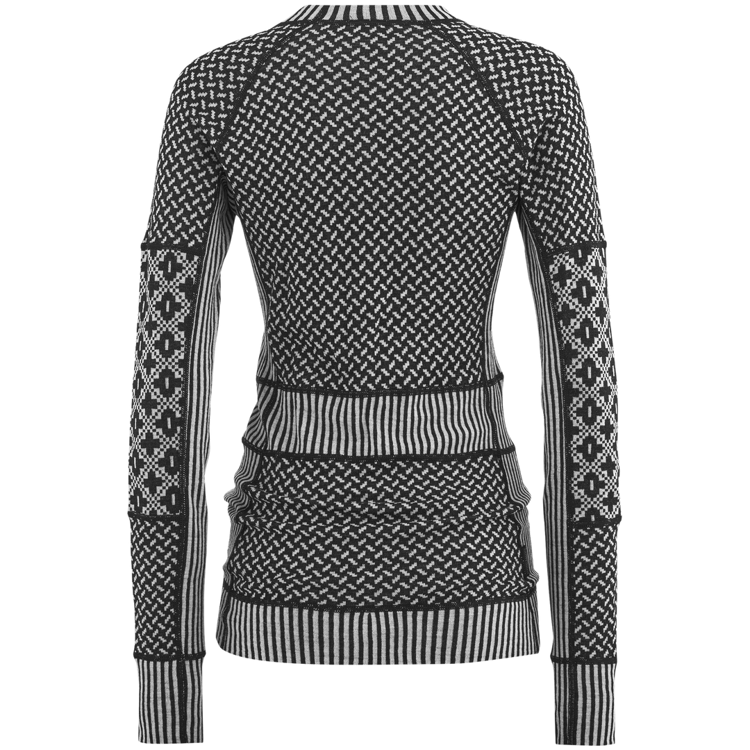 Kari Traa - Smekker Long Sleeve Baselayer 100% Merino in Black