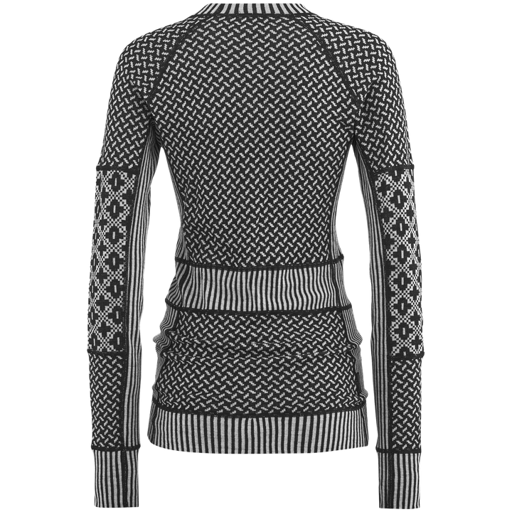 Kari Traa - Smekker Long Sleeve Baselayer 100% Merino in Black