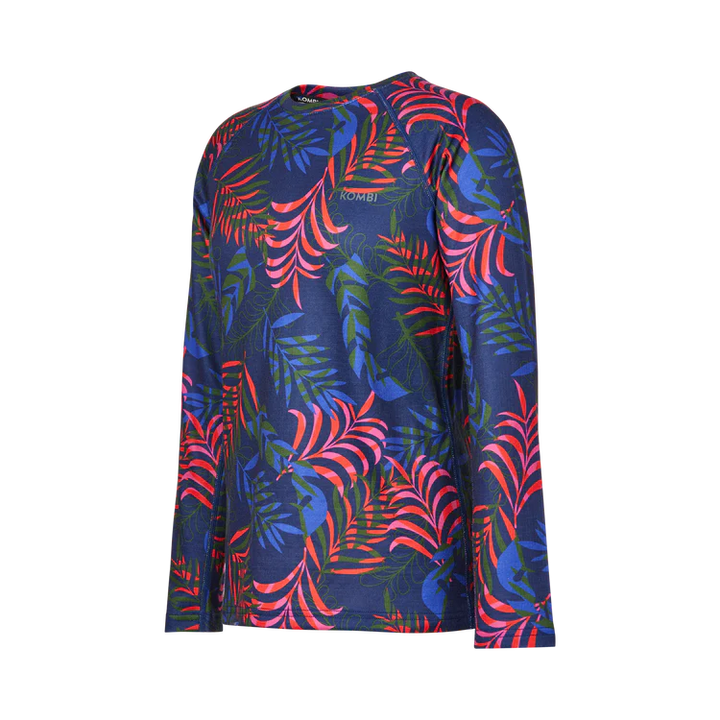 Kombi - Merinomix Pro Crew Top Junior in Night Jungle