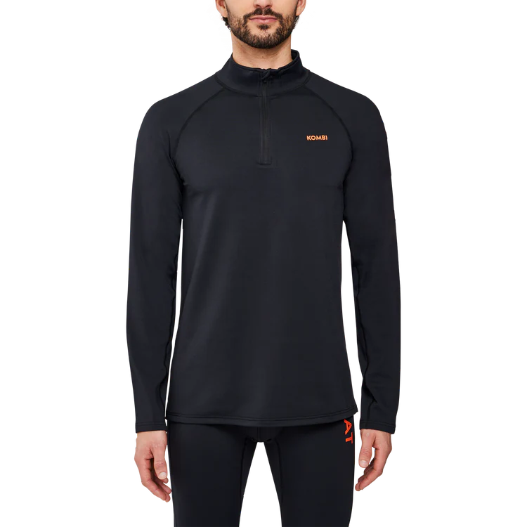 Kombi - Redheat Extreme Zip Top Men in Black