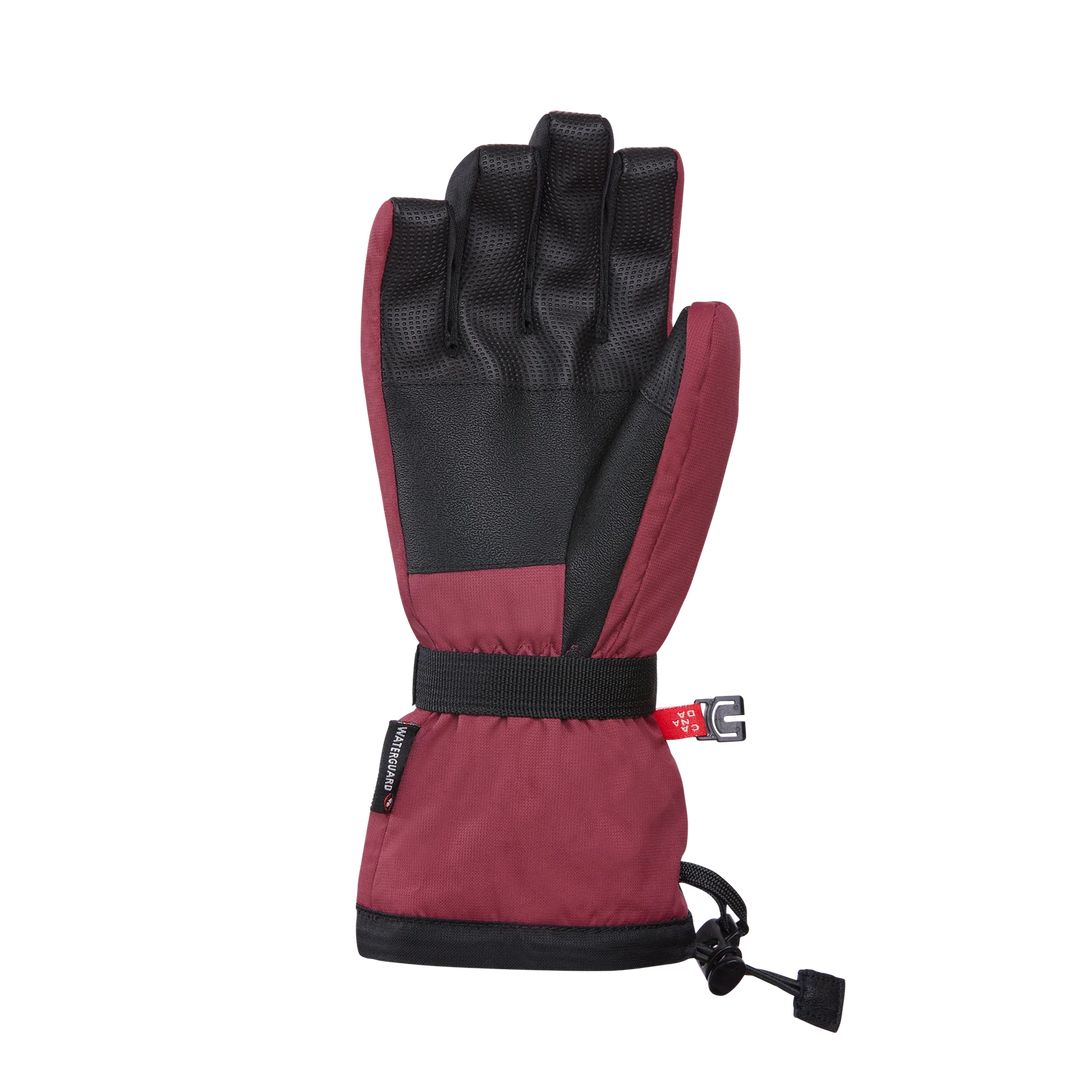 Kombi - The Everyday Womens Glove in Rosewood Red