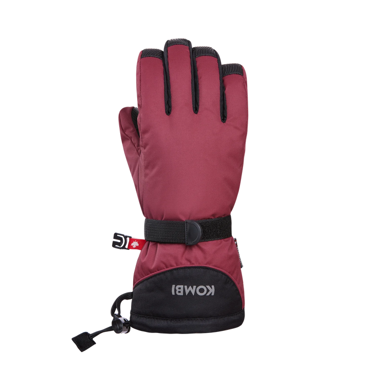 Kombi - The Everyday Womens Glove in Rosewood Red