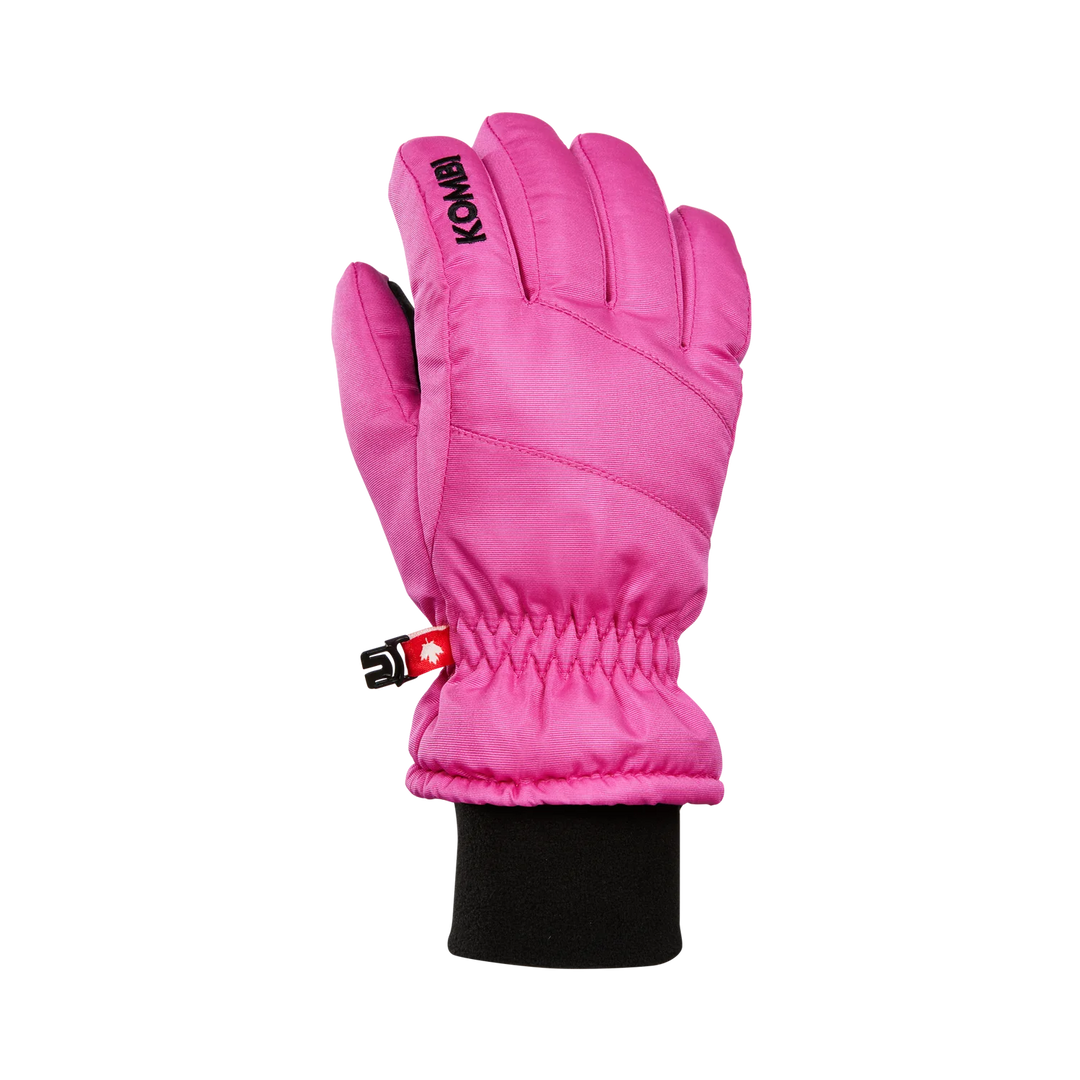 Kombi - The Peak Junior Glove in Fuchsia Fedora