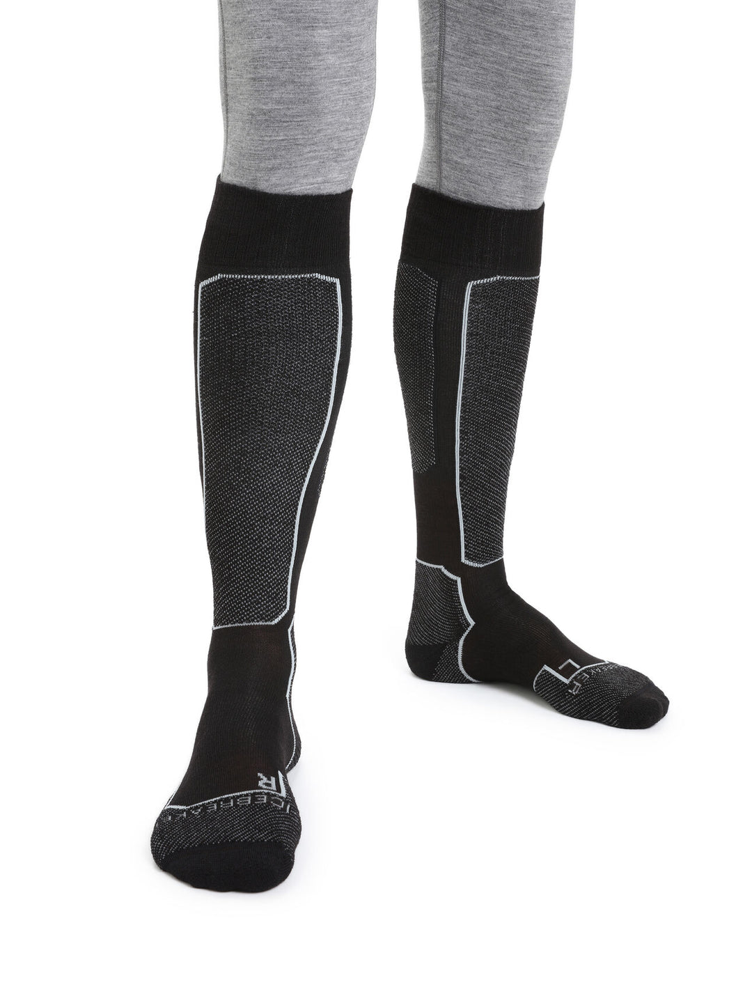 Icebreaker - Men Ski+ Light OTC Socks in Black
