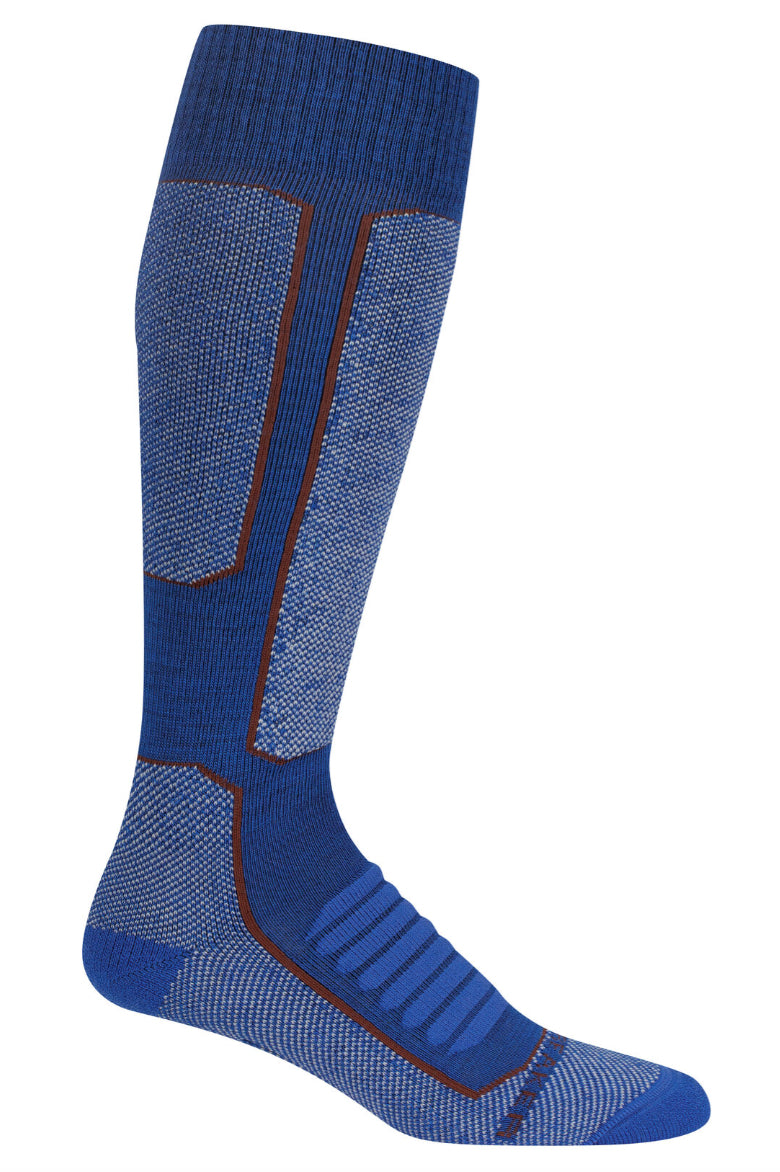 Icebreaker - Men Ski+ Ultralight OTC Socks Lazurite/Espresso/Ether