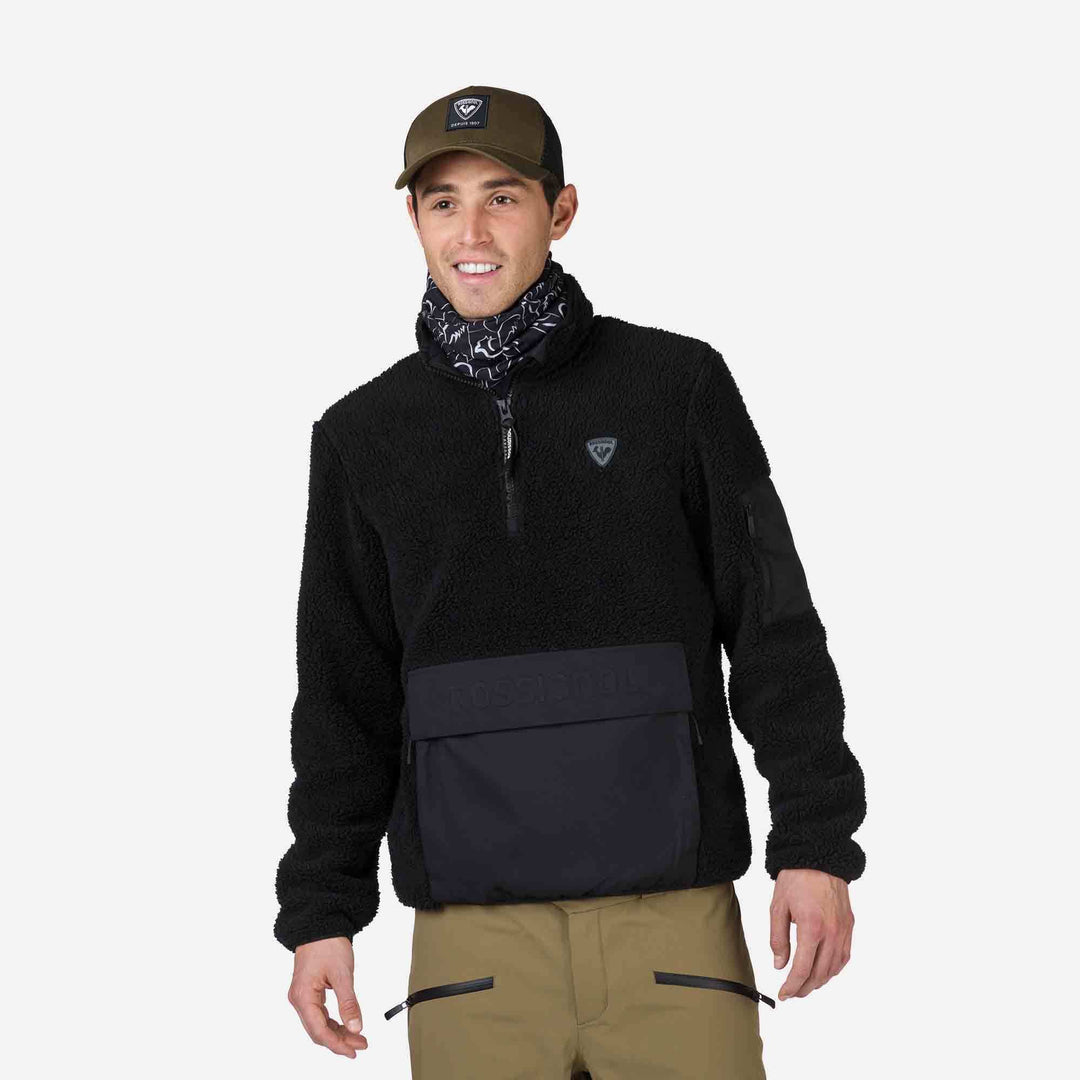 Rossignol - FLEECE ANORAK 200 Black