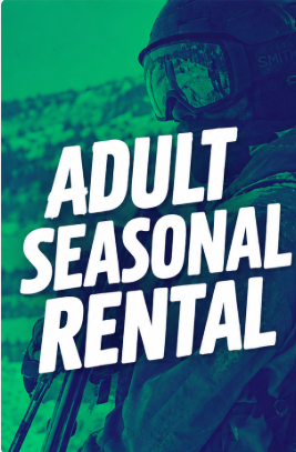 Adult Seasonal Ski Rental